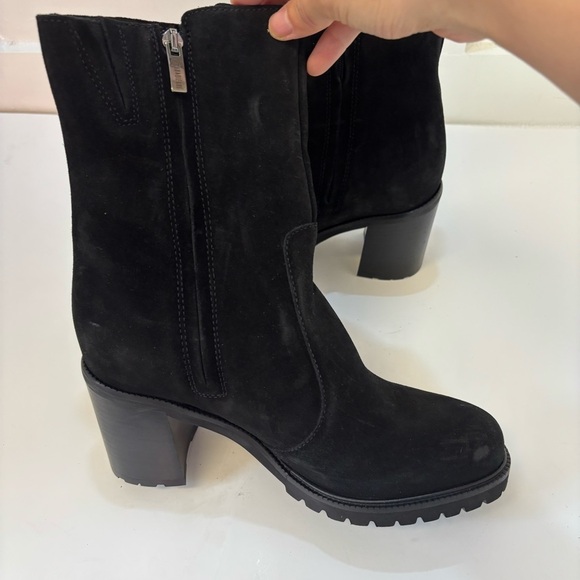 LA CANADIENNE  Peppa‎ Suede Bootie Ankle Sz 6 - Picture 4 of 11